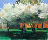 Original art for sale at UGallery.com | Spring Trees by Good Samaritan by Janet Dyer | $1,125 | acrylic painting | 20' h x 24' w | thumbnail 1