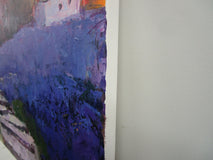 Original art for sale at UGallery.com | Steps Through Lavender by Janet Dyer | $650 | acrylic painting | 14' h x 18' w | thumbnail 2