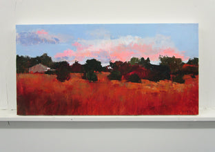 Sunset, Saumane by Janet Dyer |  Context View of Artwork 