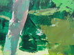 Original art for sale at UGallery.com | Trees and Wall, France by Janet Dyer | $1,950 | acrylic painting | 24' h x 36' w | thumbnail 4