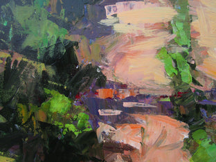 Uphill Path by Janet Dyer |   Closeup View of Artwork 