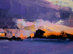 Original art for sale at UGallery.com | Winter Sunset, England by Janet Dyer | $800 | acrylic painting | 16' h x 20' w | thumbnail 4