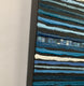 Original art for sale at UGallery.com | Navy Stripes by Janet Hamilton | $2,575 | mixed media artwork | 30' h x 24' w | thumbnail 2