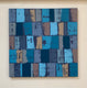 Original art for sale at UGallery.com | AG-Blue/Grey by Janet Hamilton | $2,000 | oil painting | 30' h x 30' w | thumbnail 3