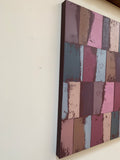 Original art for sale at UGallery.com | AG-Purple/Pink by Janet Hamilton | $2,000 | oil painting | 30' h x 30' w | thumbnail 2