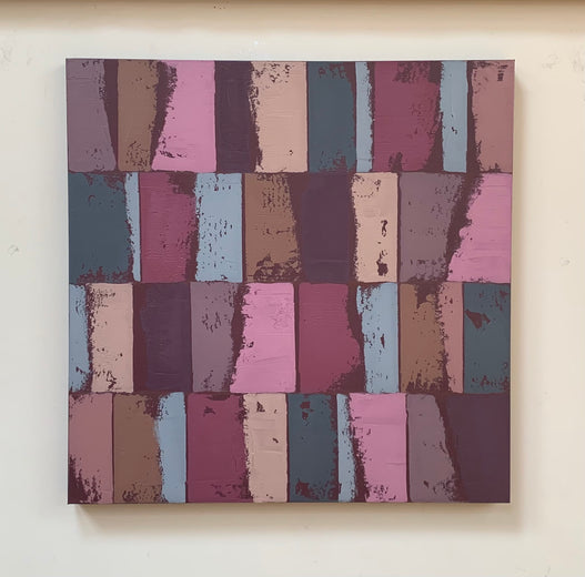 AG-Purple/Pink by Janet Hamilton |  Context View of Artwork 