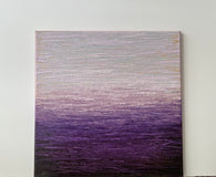 Original art for sale at UGallery.com | Amethyst Surprise by Janet Hamilton | $700 | oil painting | 18' h x 18' w | thumbnail 2