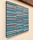 Original art for sale at UGallery.com | Beach Stripes by Janet Hamilton | $950 | oil painting | 20' h x 20' w | thumbnail 2