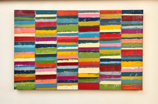 Color Grid No. 3 by Janet Hamilton |  Context View of Artwork 