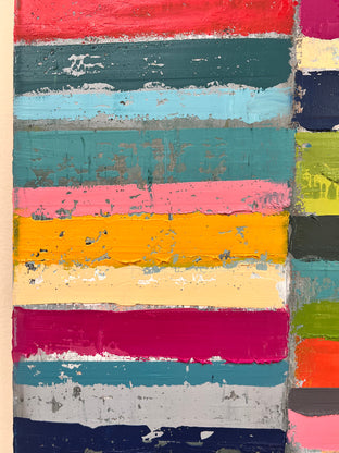 Color Grid No. 3 by Janet Hamilton |   Closeup View of Artwork 