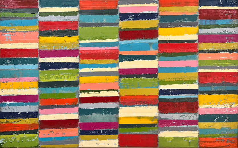 Color Grid No. 3 by Janet Hamilton |  Artwork Main Image 