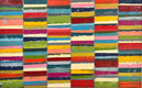 Original art for sale at UGallery.com | Color Grid No. 3 by Janet Hamilton | $3,500 | oil painting | 30' h x 48' w | thumbnail 1