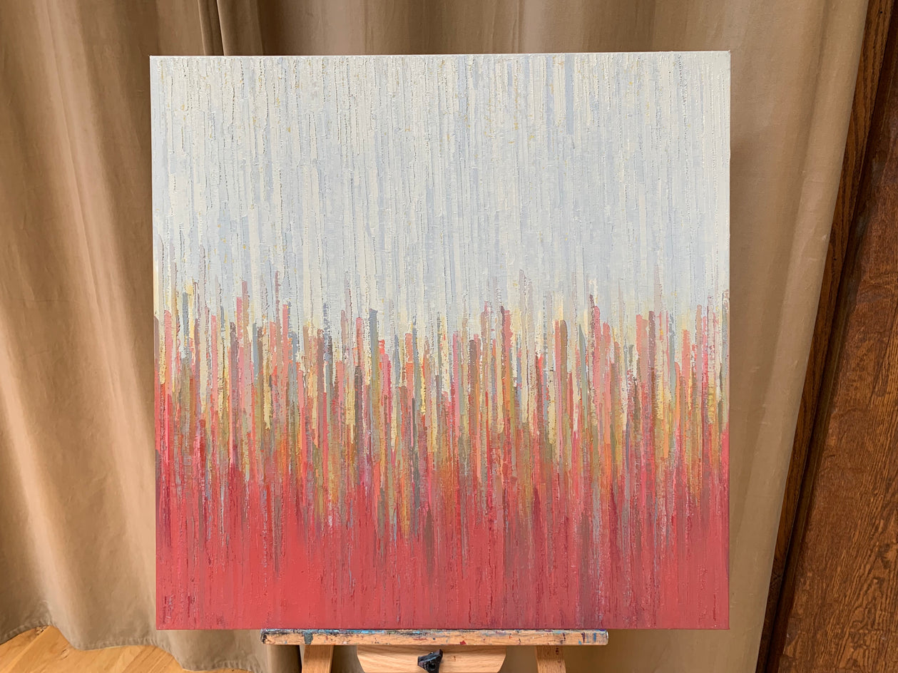 Early Sunset by Janet Hamilton |  Context View of Artwork 