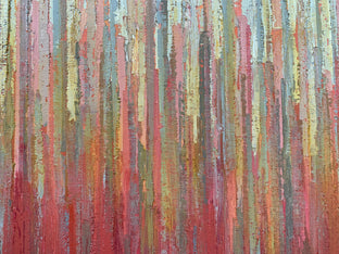 Original art for sale at UGallery.com | Early Sunset by Janet Hamilton | $2,000 | oil painting | 30' h x 30' w | photo 4
