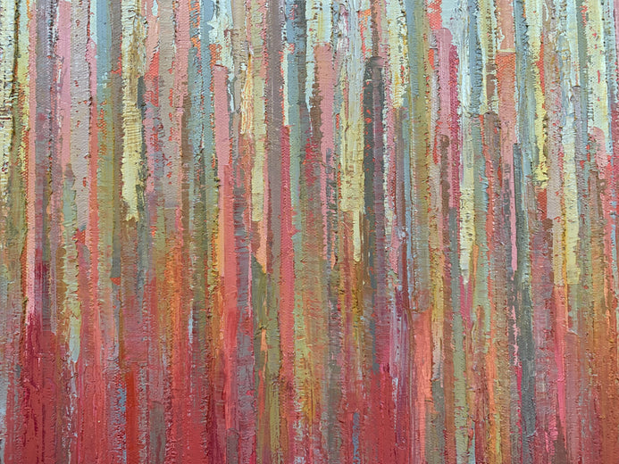 Early Sunset by Janet Hamilton |   Closeup View of Artwork 