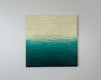 Original art for sale at UGallery.com | Emerald Zen by Janet Hamilton | $750 | oil painting | 18' h x 18' w | thumbnail 3