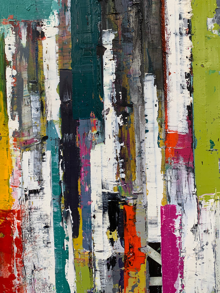 For Your Consideration by Janet Hamilton |  Closeup View of Artwork 