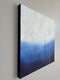 Original art for sale at UGallery.com | Indigo Landscape 2 by Janet Hamilton | $1,350 | oil painting | 24' h x 24' w | thumbnail 2