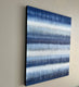 Original art for sale at UGallery.com | Indigo Stripes 2 by Janet Hamilton | $1,625 | oil painting | 30' h x 24' w | thumbnail 2