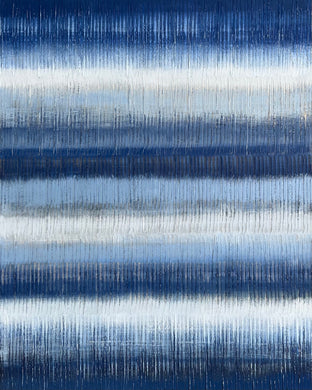 Indigo Stripes 2 by Janet Hamilton |  Artwork Main Image 