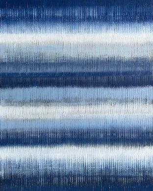 Indigo Stripes 2 by Janet Hamilton |  Artwork Main Image 