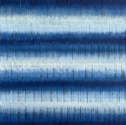 Indigo Stripes 3 by Janet Hamilton | Artwork Main Image