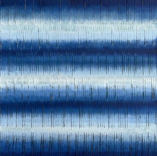 Indigo Stripes 3 by Janet Hamilton |  Artwork Main Image 