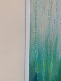 Original art for sale at UGallery.com | Karma by Janet Hamilton | $3,575 | oil painting | 40' h x 40' w | thumbnail 2