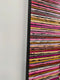 Original art for sale at UGallery.com | Pink Stripes by Janet Hamilton | $2,575 | oil painting | 30' h x 24' w | thumbnail 2