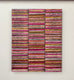 Original art for sale at UGallery.com | Pink Stripes by Janet Hamilton | $2,575 | oil painting | 30' h x 24' w | thumbnail 3