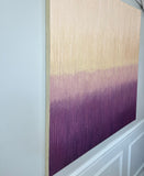 Original art for sale at UGallery.com | Purple Haze by Janet Hamilton | $5,100 | oil painting | 48' h x 48' w | thumbnail 2