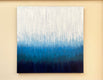 Original art for sale at UGallery.com | Sapphire Landscape by Janet Hamilton | $3,575 | oil painting | 40' h x 40' w | thumbnail 3