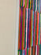 Original art for sale at UGallery.com | Triple Stripes B by Janet Hamilton | $1,600 | oil painting | 30' h x 30' w | thumbnail 2