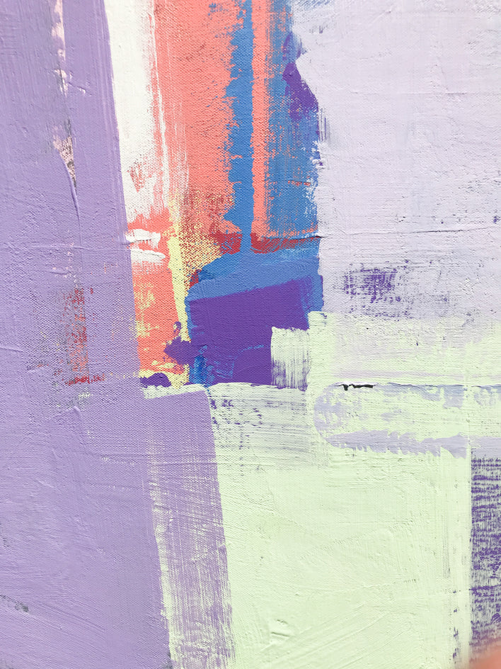 Jardin des Tuileries by Joey Korom |  Closeup View of Artwork 