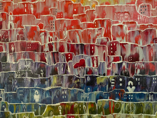 Original art for sale at UGallery.com | Sidhe I by Jason Astorquia | $5,775 | acrylic painting | 48' h x 54' w | photo 4