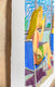 Original art for sale at UGallery.com | A Blonde Girl on the Bus by Javier Ortas | $1,800 | watercolor painting | 27.55' h x 19.68' w | thumbnail 3
