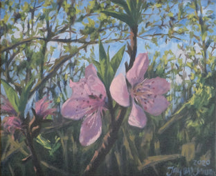Original art for sale at UGallery.com | Spring Blossoms by Jay Jensen | $625 | oil painting | 10' h x 12' w | photo 1