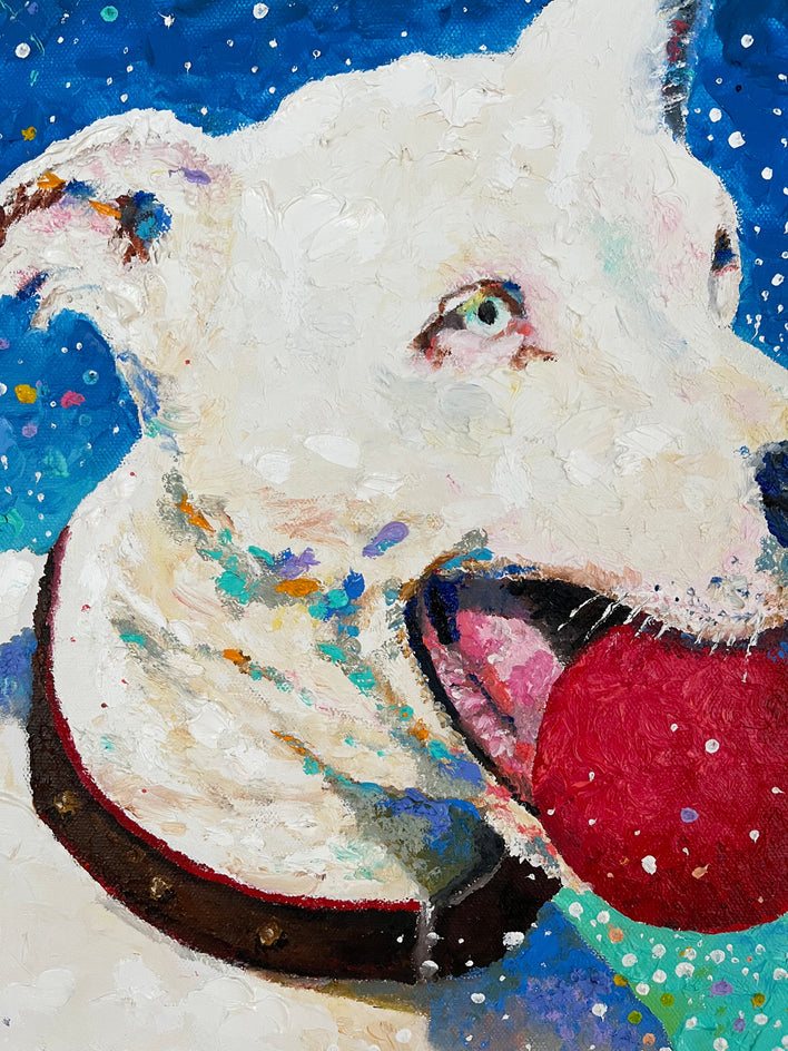 Beach Day by Jeff Fleming |  Closeup View of Artwork 