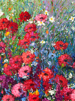 Bonjour Garden by Jeff Fleming |   Closeup View of Artwork 