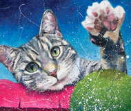 Original art for sale at UGallery.com | Catcher by Jeff Fleming | $775 | oil painting | 20' h x 24' w | thumbnail 1