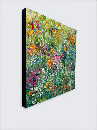 Original art for sale at UGallery.com | Chanel's Garden by Jeff Fleming | $600 | oil painting | 20' h x 20' w | photo 2