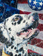Original art for sale at UGallery.com | Dogmocracy ll by Jeff Fleming | $600 | oil painting | 20' h x 16' w | thumbnail 1