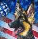 Original art for sale at UGallery.com | Dogmocracy by Jeff Fleming | $800 | oil painting | 24' h x 24' w | thumbnail 1