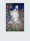 Original art for sale at UGallery.com | Feline Good by Jeff Fleming | $875 | oil painting | 36' h x 24' w | thumbnail 3