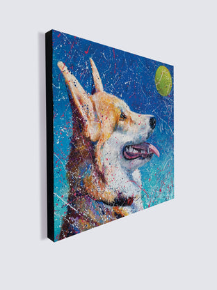 Serena by Jeff Fleming |  Side View of Artwork 