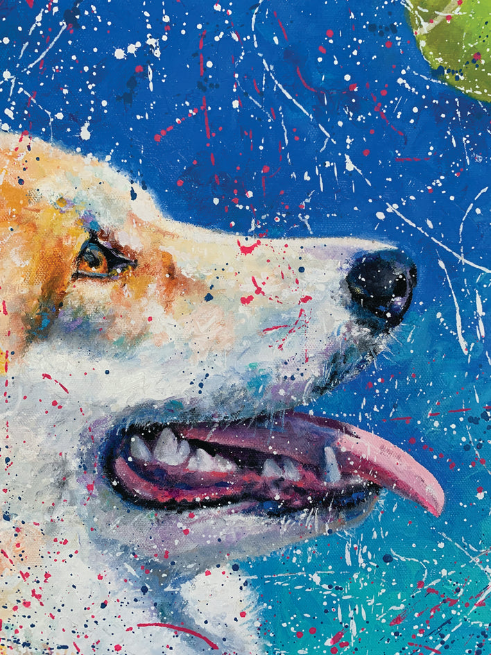 Serena by Jeff Fleming |  Closeup View of Artwork 