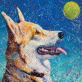 Original art for sale at UGallery.com | Serena by Jeff Fleming | $600 | oil painting | 20' h x 20' w | thumbnail 1