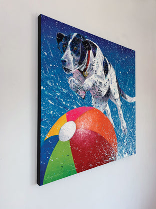 Spring into Summer by Jeff Fleming |  Side View of Artwork 