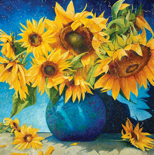 Original art for sale at UGallery.com | Sunshine in Bloom ll by Jeff Fleming | $2,300 | oil painting | 36' h x 36' w | photo 1