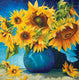 Original art for sale at UGallery.com | Sunshine in Bloom ll by Jeff Fleming | $2,300 | oil painting | 36' h x 36' w | thumbnail 1
